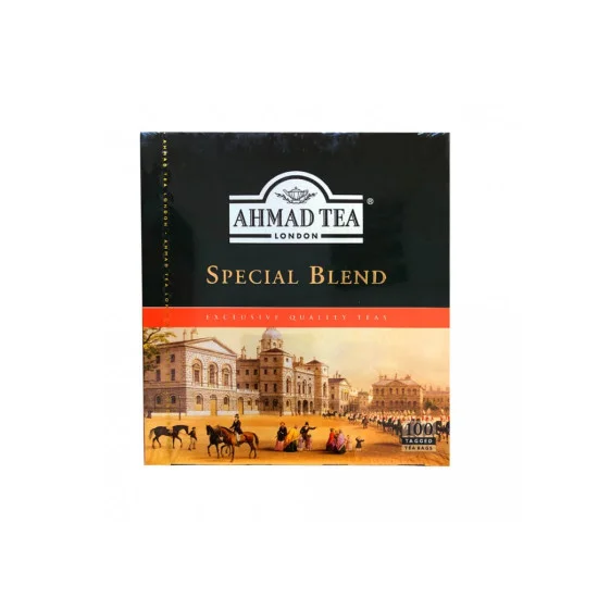 AHMAD TEA SPECIAL BLEND ČERNÝ ČAJ S EARL GREY 100 X 2 G (ZBOZI S PROSLOU TRVANLIVOSTI 16-03-2023) AHMAD TEA SPECIAL BLEND ČERNÝ ČAJ S EARL GREY 100 X 2 G (ZBOZI S PROSLOU TRVANLIVOSTI 16-03-2023)