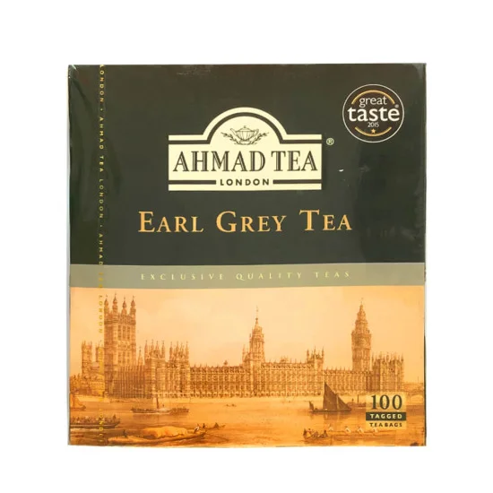 Ahmad Tea Earl Grey Tea 100x2g (Spotřebujte Do 26-08-2024) Ahmad Tea Earl Grey Tea 100x2g (Spotřebujte Do 26-08-2024)