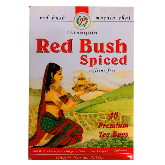 Red Bush Spiced čaj Kofein zdarma 40 Sáčků (100G) Red Bush Spiced čaj Kofein zdarma 40 Sáčků (100G)