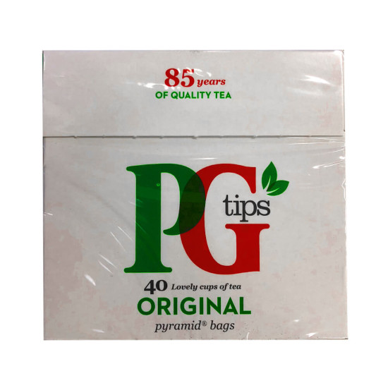 Čaje PG Tips (40 Sáčků) Čaje PG Tips (40 Sáčků)