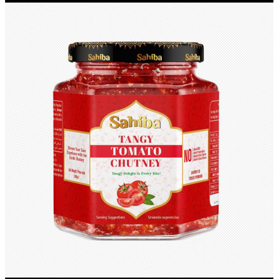 Sahiba Ostrá rajčatová čatní 280g Sahiba Ostrá rajčatová čatní 280g
