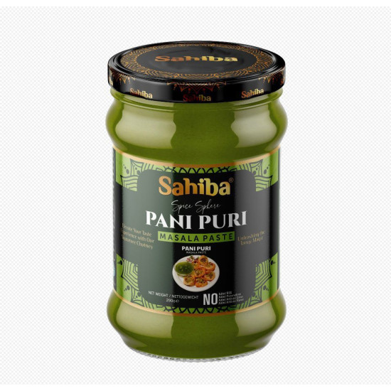 Sahiba Pani Puri Masala Pasta 290g Sahiba Pani Puri Masala Pasta 290g