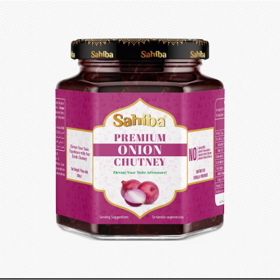 Sahiba Prémiové Cibulové Čatní 280 g Sahiba Prémiové Cibulové Čatní 280 g