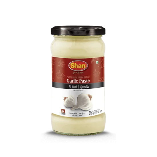 Shan Mleté Pasta Česnek (Minced Garlic Paste) 310G Shan Mleté Pasta Česnek (Minced Garlic Paste) 310G