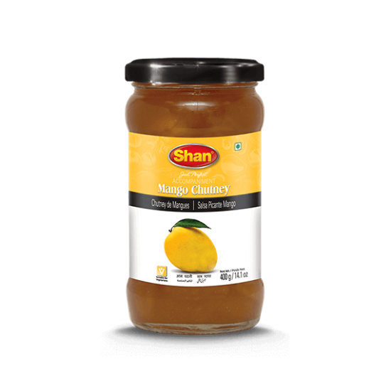 Shan Sladké Mango Chutney (Sweet Mango Chutney) 400G Shan Sladké Mango Chutney (Sweet Mango Chutney) 400G