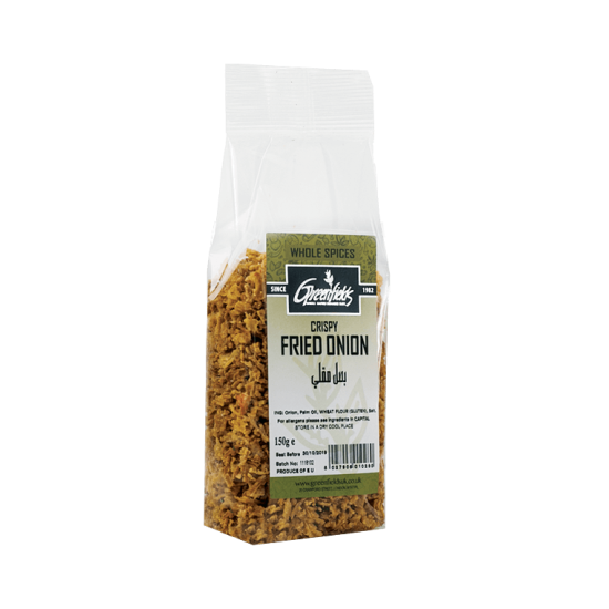 Greenfields Křupavá smažená cibule 150G Greenfields Křupavá smažená cibule 150G