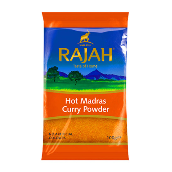 Rajah Pikantní Madras Kari Směs100G Rajah Pikantní Madras Kari Směs100G