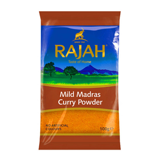 Rajah Mleté Madras Kari Směs 100G Rajah Mleté Madras Kari Směs 100G