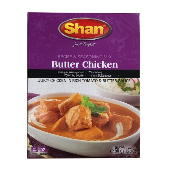 Shan Směs Koření Na Máslo Kuře (50g) Shan Směs Koření Na Máslo Kuře (50g)
