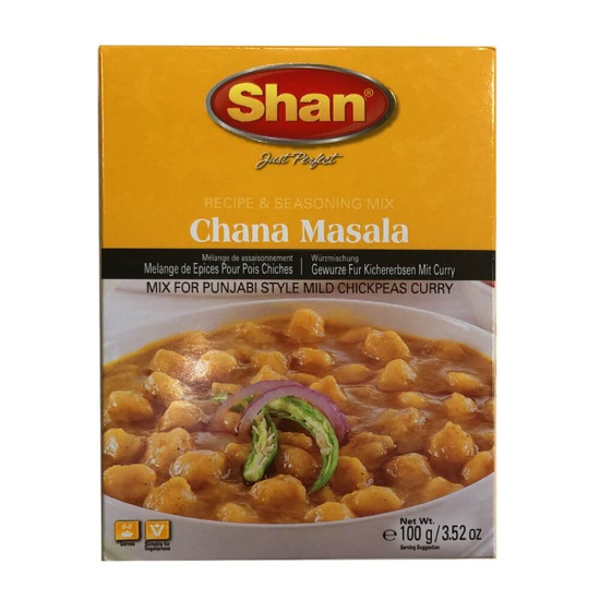 Shan Směs Koření Pro Cizrnové Kari (100G) Shan Směs Koření Pro Cizrnové Kari (100G)
