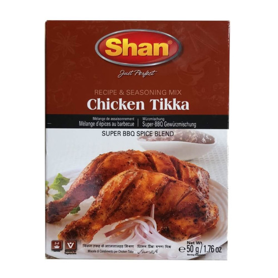 Shan Kuřecí Tikka Směs Grilovací Koření (50G) Shan Kuřecí Tikka Směs Grilovací Koření (50G)