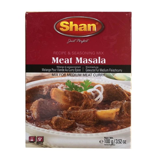 Shan Koření Pro Střední Maso Kari (100G) Shan Koření Pro Střední Maso Kari (100G)