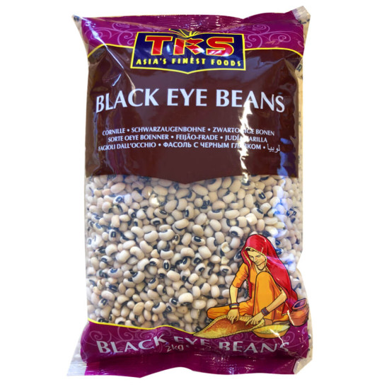 TRS Fazole černé oko (Black Eye Beans) 2KG TRS Fazole černé oko (Black Eye Beans) 2KG