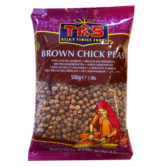 TRS Hnědá Cizrna (Brown Chickpeas) 500G TRS Hnědá Cizrna (Brown Chickpeas) 500G