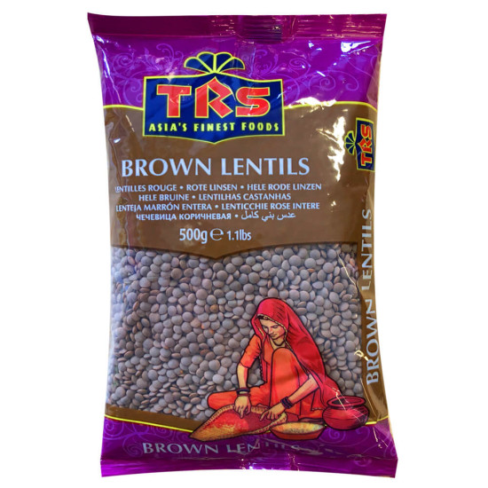 TRS Hnědá Čočka (Brown Lentils) 500G TRS Hnědá Čočka (Brown Lentils) 500G