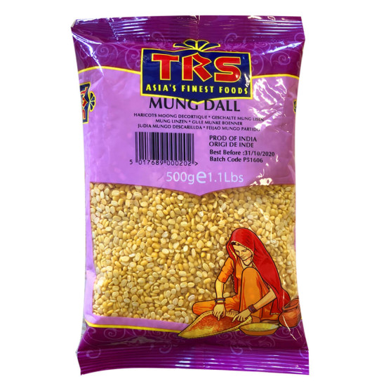 TRS Mung Fazole loupaný 500G TRS Mung Fazole loupaný 500G