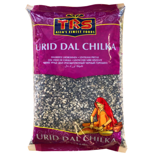 TRS Urid Čočka Půlená (Urid Lentils) 2KG TRS Urid Čočka Půlená (Urid Lentils) 2KG