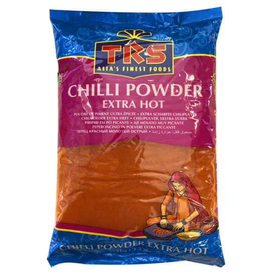 TRS Červené Chili Prášek (Red Chili Powder Extra Hot ) 1KG TRS Červené Chili Prášek (Red Chili Powder Extra Hot ) 1KG