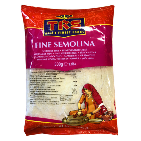 TRS Mouka Semolinová Hladká (Fine Semolina) 500G TRS Mouka Semolinová Hladká (Fine Semolina) 500G
