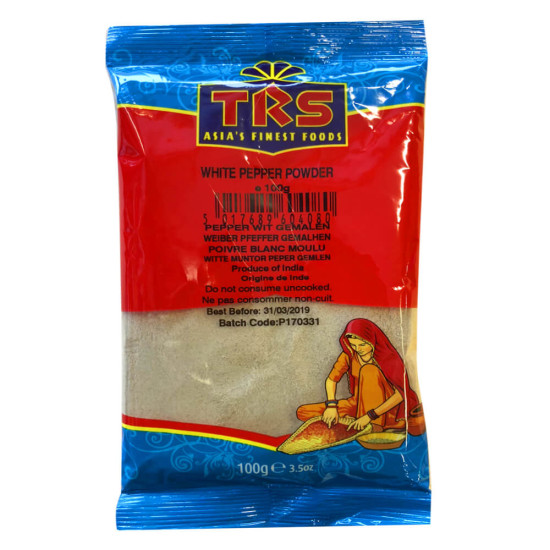 TRS Bílý Pepř Mletá (White Pepper Powder) 100G TRS Bílý Pepř Mletá (White Pepper Powder) 100G