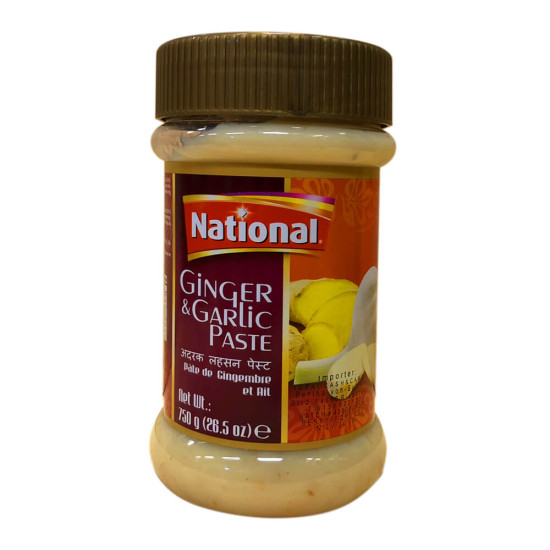 National Pasta Česnek a Zázvor (Ginger and Garlic Paste) 750G National Pasta Česnek a Zázvor (Ginger and Garlic Paste) 750G
