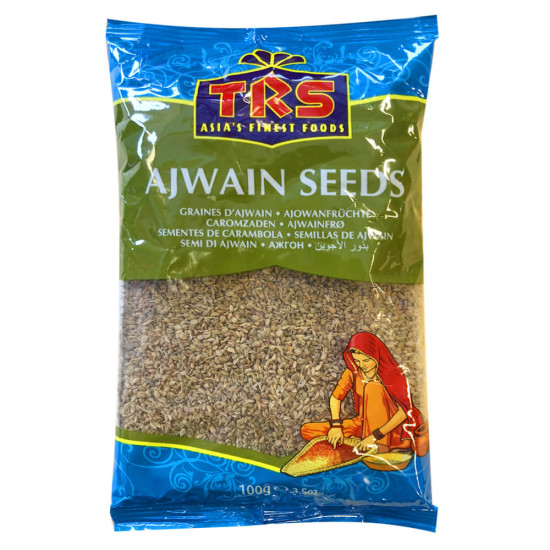 TRS Koření Libeček Semínko Celý (Ajwain Seeds) 100G TRS Koření Libeček Semínko Celý (Ajwain Seeds) 100G