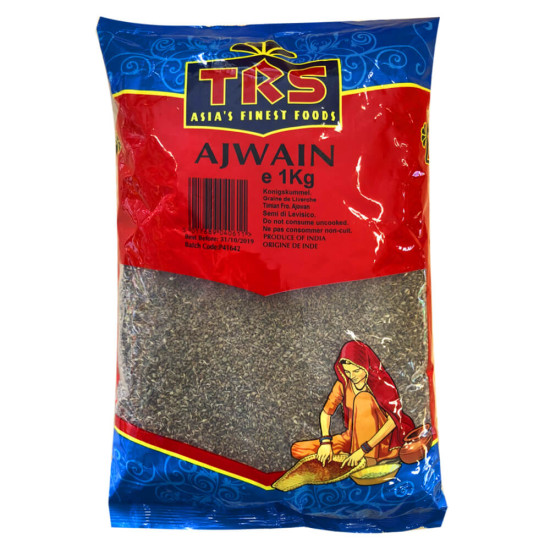 TRS Koření Libeček Semínko Celý (Ajwain Seeds) 1KG TRS Koření Libeček Semínko Celý (Ajwain Seeds) 1KG