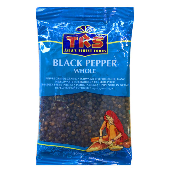 TRS Koření Pepř Černý Celý (Whole Black Pepper) 100G TRS Koření Pepř Černý Celý (Whole Black Pepper) 100G