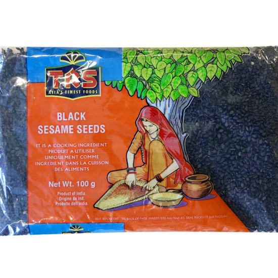 TRS Černý Sezam Celý (Black Sesame Seeds) 100G TRS Černý Sezam Celý (Black Sesame Seeds) 100G