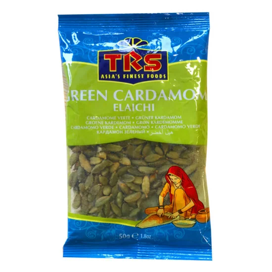 TRS Kardamom Zelený Celý (Green Cardamom Whole) 50G TRS Kardamom Zelený Celý (Green Cardamom Whole) 50G
