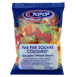 Topop Far Far Square Coloured (Syrový Pšenice Občerstvení) 250G