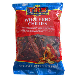 TRS Chilli Papričky Červené Celé (Whole Red Chillies) 150G