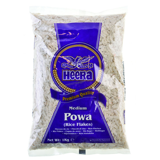 Heera Poha Rýže (Flake Rice) 1KG Heera Poha Rýže (Flake Rice) 1KG