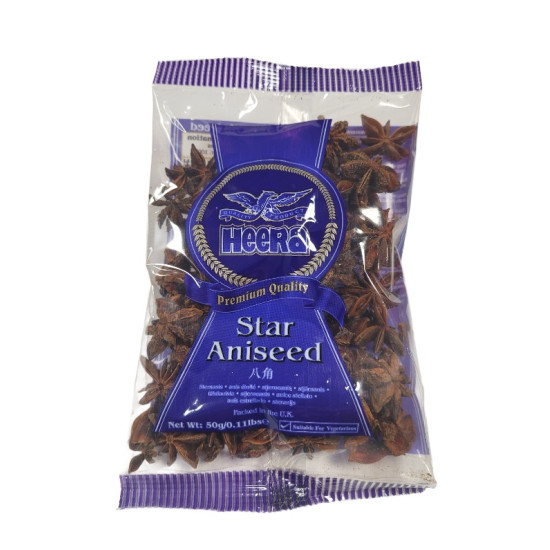 Heera Badyán Celý (Star Anise) 50G Heera Badyán Celý (Star Anise) 50G