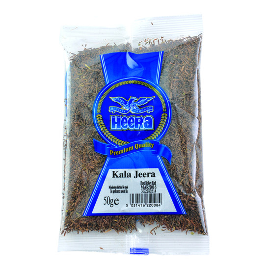 Heera Římský Kmín Celý Cerny (Black Cumin Seeds) 50G Heera Římský Kmín Celý Cerny (Black Cumin Seeds) 50G