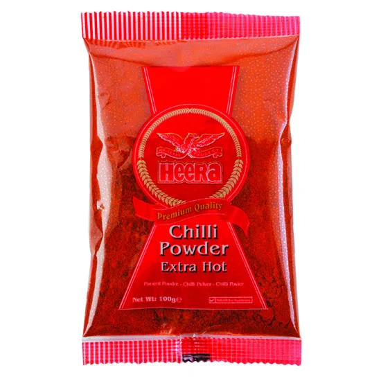 Heera Červené Chilli Prášek (Red Chili Powder Extra Hot ) 100G Heera Červené Chilli Prášek (Red Chili Powder Extra Hot ) 100G