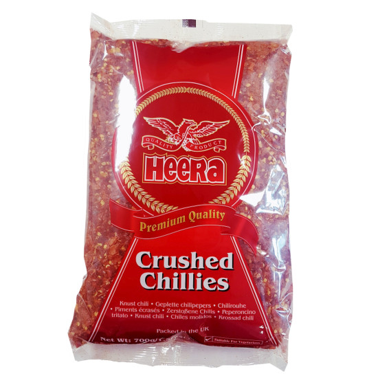 Heera Červené Chilli Drcené (Crushed Red Chillies Hot) 700G Heera Červené Chilli Drcené (Crushed Red Chillies Hot) 700G