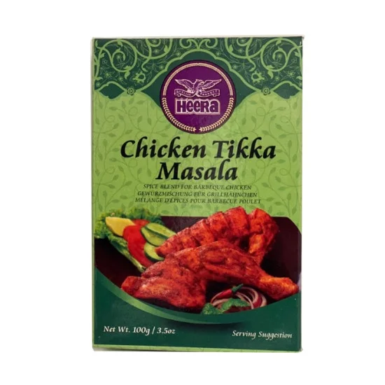 Heera Kuřecí Tikka Směs Grilovací Koření (100G) Heera Kuřecí Tikka Směs Grilovací Koření (100G)