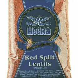 Heera Červená Čočka (Red Split Lentils ) 2KG