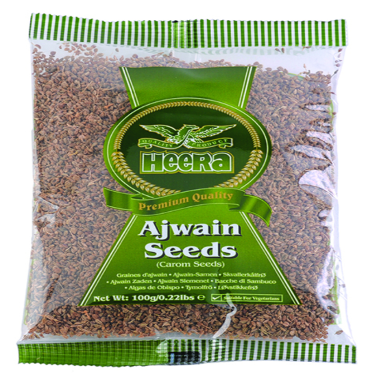 Heera Koření Libeček Semínko Celý (Ajwain Seeds) 100G Heera Koření Libeček Semínko Celý (Ajwain Seeds) 100G