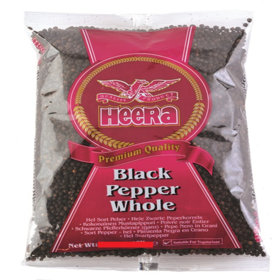 Heera Koření Pepř Černý Celý (Whole Black Pepper) 100G Heera Koření Pepř Černý Celý (Whole Black Pepper) 100G