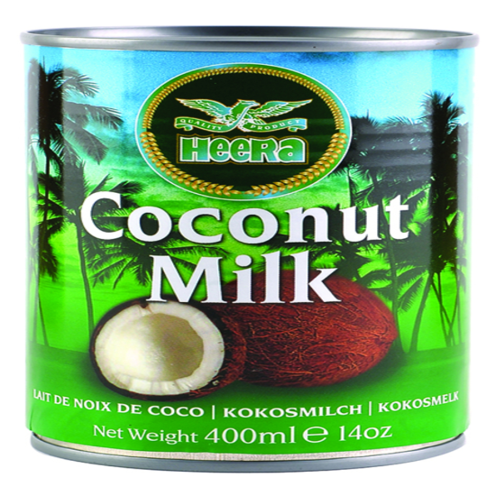 Heera Kokosové Mléko (Coconut Milk) 400ML Heera Kokosové Mléko (Coconut Milk) 400ML