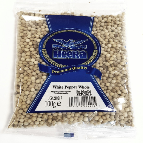 Heera Bílý Pepř Celý 100G Heera Bílý Pepř Celý 100G