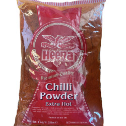 Heera Červené Chili Prášek (Red Chili Powder Extra Hot ) 1KG