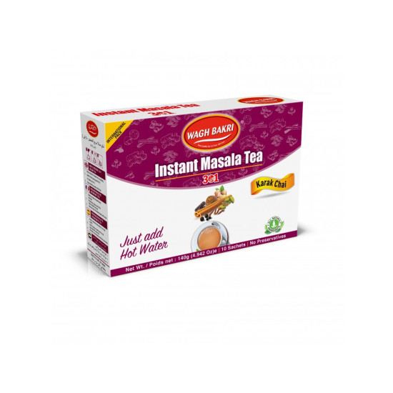 WAGH BAKRI INSTANT MASALA ČAJ 140G WAGH BAKRI INSTANT MASALA ČAJ 140G