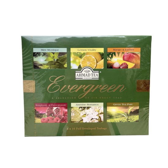 AHMAD TEA Evergreen ALU 6x10x2g AHMAD TEA Evergreen ALU 6x10x2g