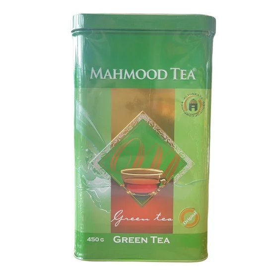 Mahmod čaj zelený plechovka 450g Mahmod čaj zelený plechovka 450g