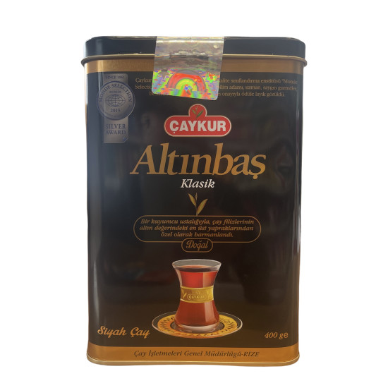 Caykur Altinbas klasický černý čaj plechovka plechovka 400g Caykur Altinbas klasický černý čaj plechovka plechovka 400g