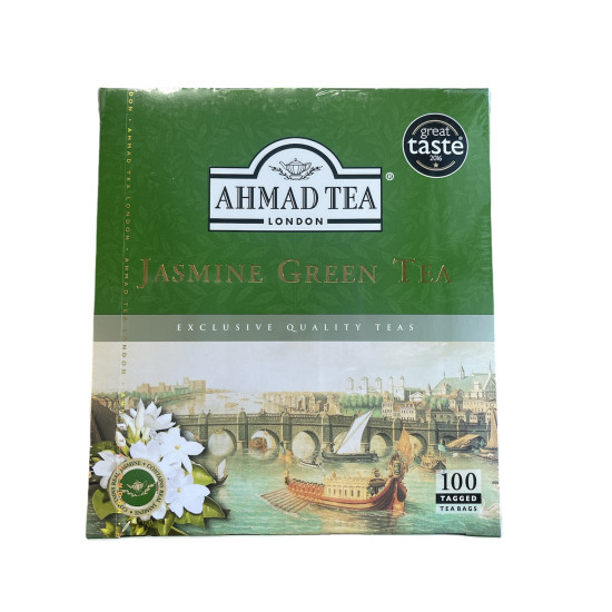 AHMAD TEA JASMINE GREEN TEA 100X2G AHMAD TEA JASMINE GREEN TEA 100X2G
