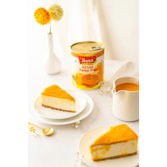 Swad Mangové Pyré (Kesar Mango Pulp) 850G Swad Mangové Pyré (Kesar Mango Pulp) 850G